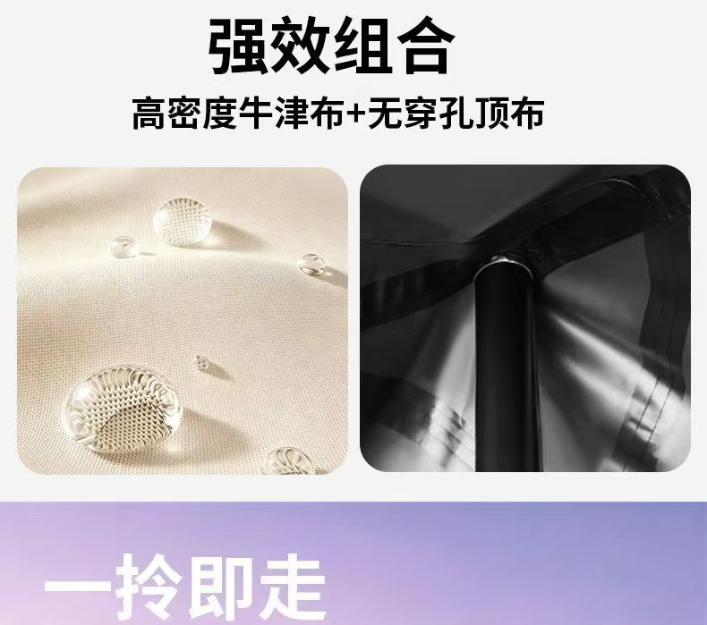 Thickened vinyl portable canopy, outdoor camping sunshade umbrella, popular camping tent