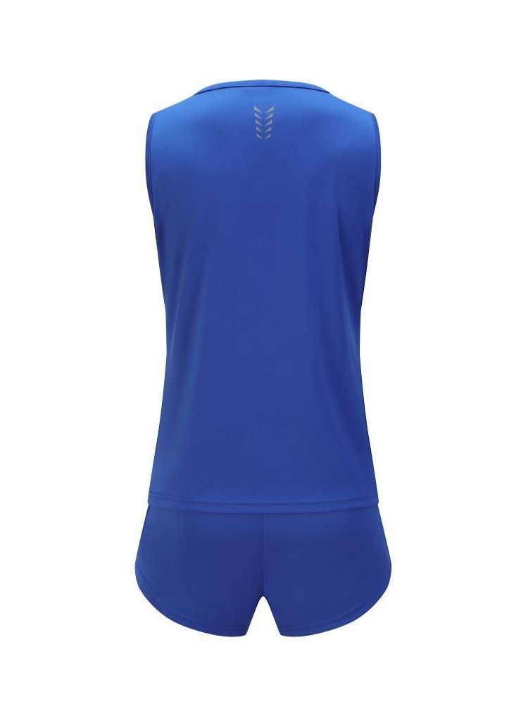 Trajes de entrenamiento de atletismo de mujeres trajes deportivos de maratón correr chaleco de secado rápido ocio suelto 8316
