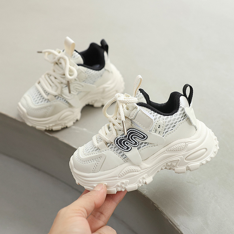 Zapatillas Deportivas Ligeras para Niños de PU y Malla Transpirables y Antideslizantes image 3