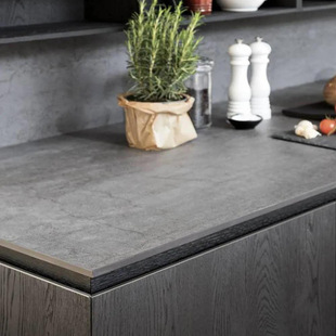 Lamina Rock Slab Gray Sand 1.2* 2.7m Living Room Tv Background Wall Large Tile Modern Simple Light Luxury
