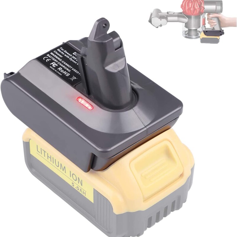 Suitable for Makita Dewei Mivoki Bosch 18V tool battery to Dyson V6V7V8 vacuum cleaner tool