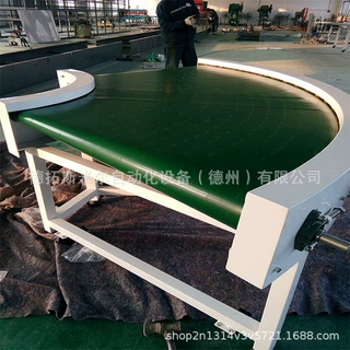 自动化流水线传送带快递电商输送带 转弯皮带输送机转角流水线