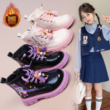 Ůͯ�R��ѥ2025�ﶬ�ӽq��ͯ��ͨ��Ƥ����ѥ�д�ͯ�r��ƴɫ��ѥ