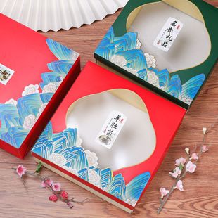 Universal Shanzhen Gift Box High-end Dry Goods Gift Box Empty Box Black Fungus Mushroom Ganoderma lucidum Fish Glue Morel Mushroom Packaging Box
