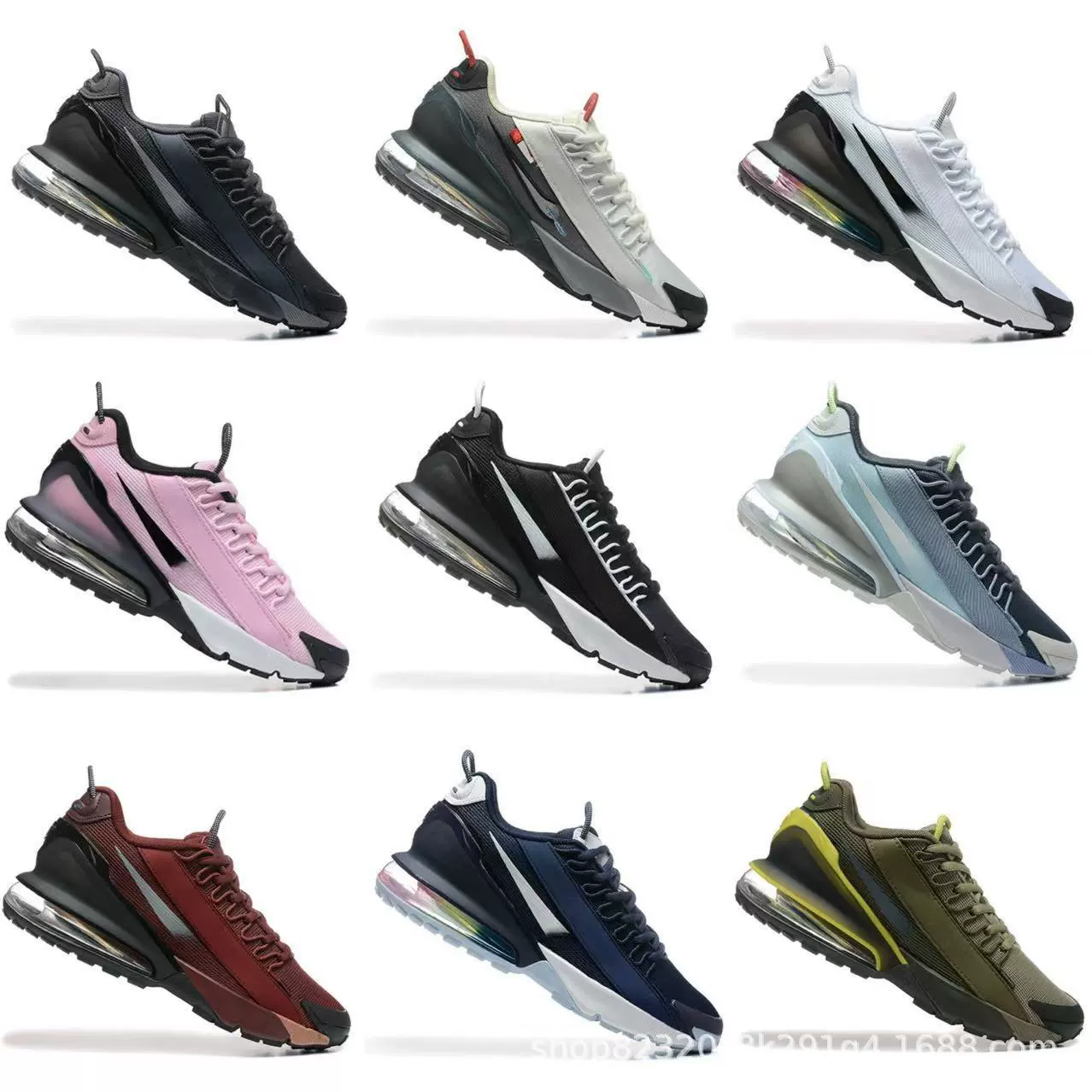 Обувь Putian, трансграничная спортивная обувь для бега MAX PULSE на воздушной подушке, тканевая кожаная износостойкая мужская и женская повседневная обувь