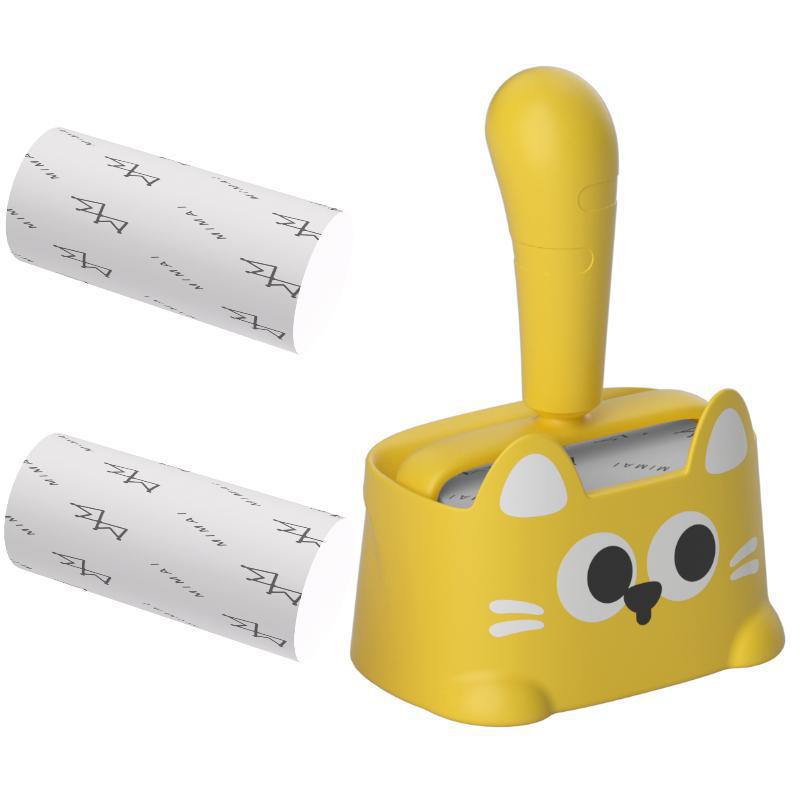 Roller adhesivo de pelo tipo desgarrado reemplazable papel rodante cepillo adhesivo de pelo para eliminar el pelo de gato ropa doméstica de limpieza de pelo artefacto mágico