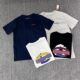 American Patagonia Outdoor Pure Cotton Round Neck Environmentally Friendly Earth Short-sleeved T-shirt Men's and Women's Base Shirt Trendy Brand