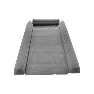 Factory new three-sided inflatable crib fence PVC flocking raised children's sleeping safety non-slip edge anti-fall