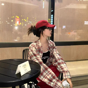 Explosions Fashion Hong Kong Style Striped Shirt Jacket Women's Spring and Autumn Long Sleeve Casual Draped Shirt Design Top