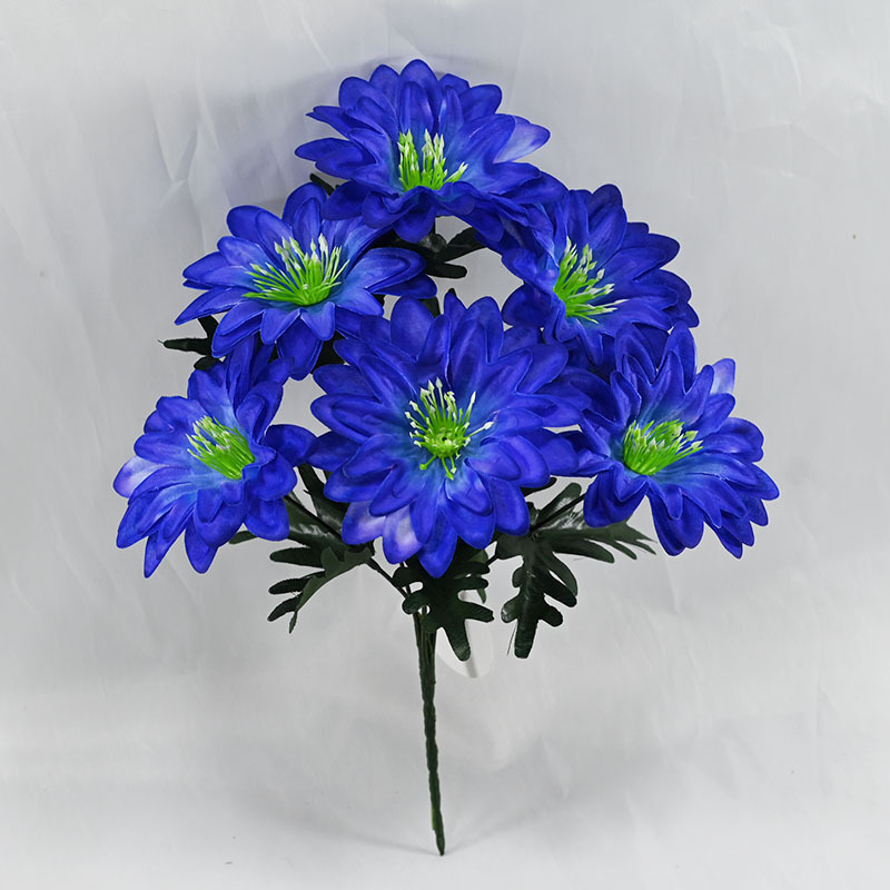 Flores de simulación de 6 peonía de ángulo agudo flor de decoración de suelo flor de decoración de flores