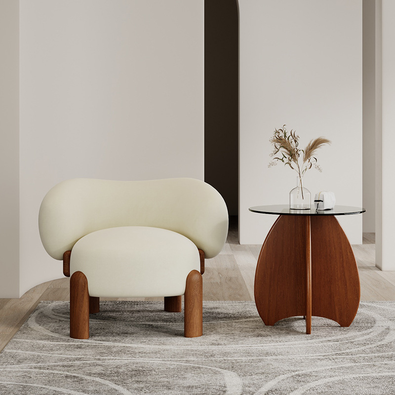 Moderno lujo luz creativa negociación comedor silla Internet celebridad diseñador sofá único cafetería tema restaurante mesa y silla madera maciza