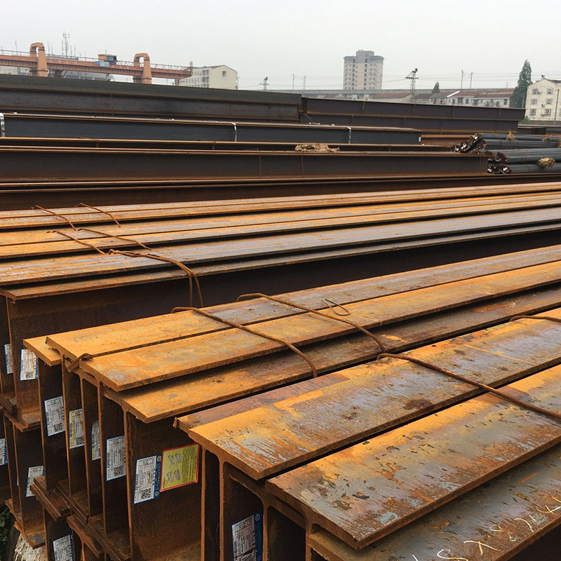 武汉h型钢批发 钢结构立柱 厂房 折弯 莱钢马钢