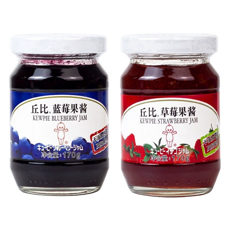 Пухлый Джем 170 г Клубничный Черничный Джем бритые ледяные фрукты чайный соус с завтраком хлебный соус тостовый соус