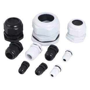 Waterproof plastic cable connector nylon lock head stop head PG7 PG9 PG11 PG13.5 M12 16 M18