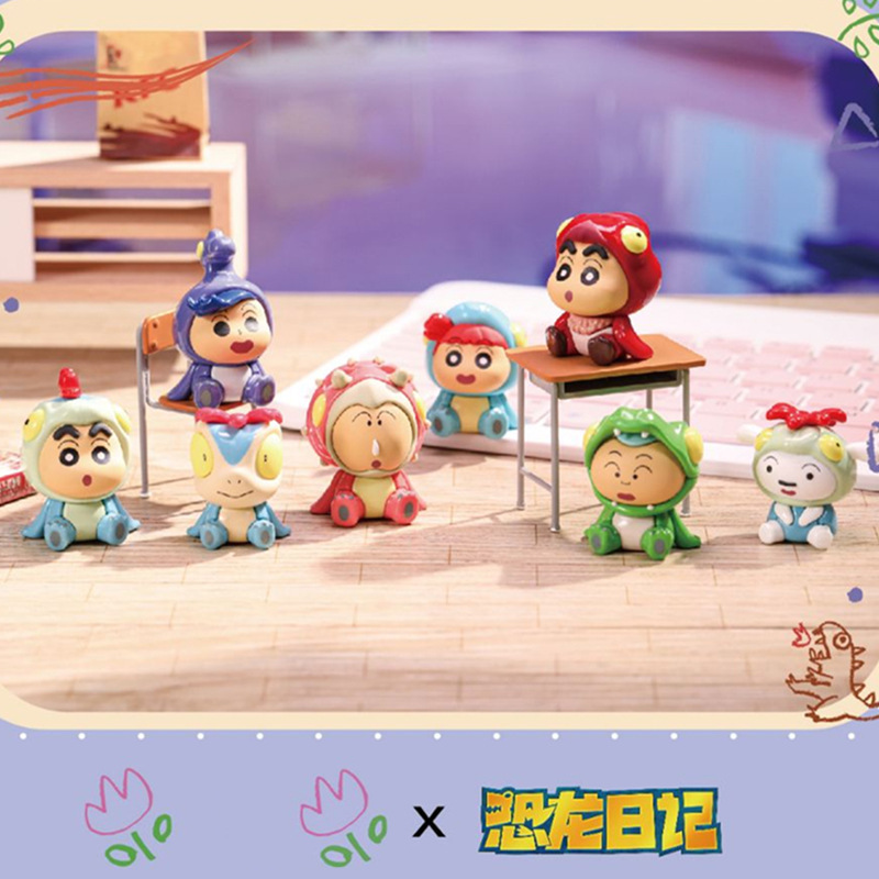 创意古风办公桌面摆件九尾小灵狐萌粒盲盒潮玩公仔节日礼物批发|undefined