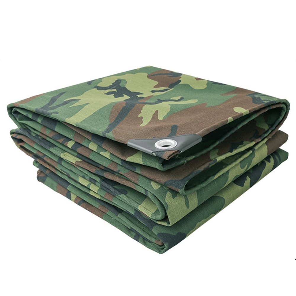 加厚涤纶涂PVC迷彩篷布 户外卡车防水油布 工厂直销三防布苫布