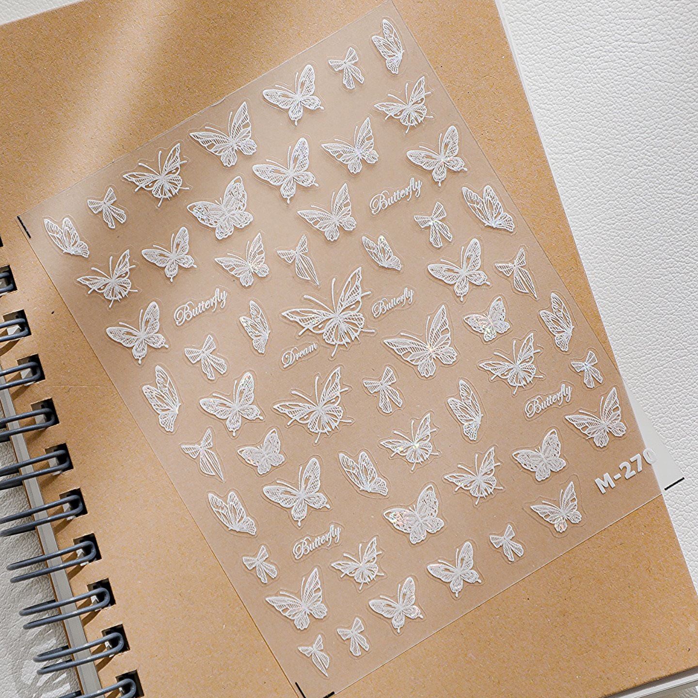 White lace butterfly