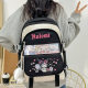 Cute Popular Printed Kuromi Backpack Decorative Pendant Pacha Dog Student Bag Primary and Secondary School Student Backpack
