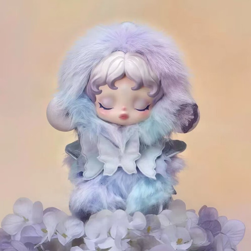 爆高颜值POPMART泡泡玛特SKULLPANDA光织园系列毛绒公仔盲盒摆件|undefined