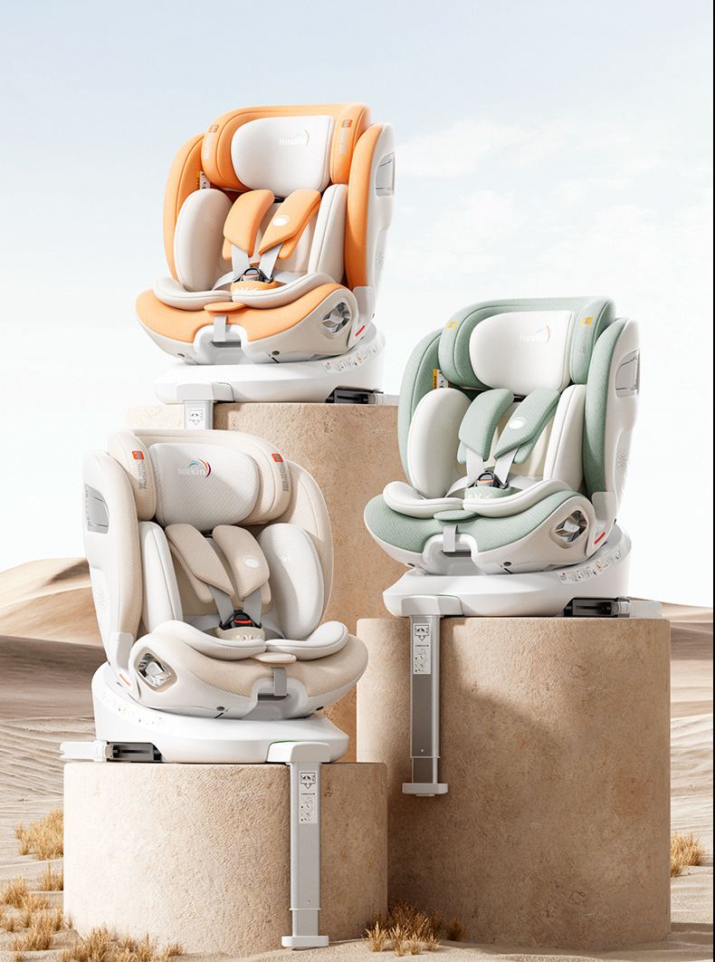 Heekin Smart Ventilation Car Child Safety Seat for Infants and Babies, Suitable for Ages 0 to 12, with Reclining Feature