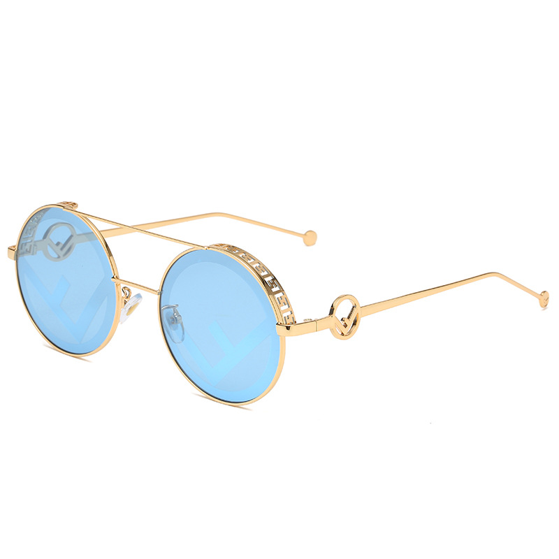 골드 프레임 블루