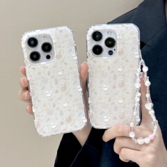 日韩满屏糖果冰淇淋猫咪适用iPhone17苹果16ProMax/15/14手机壳女
