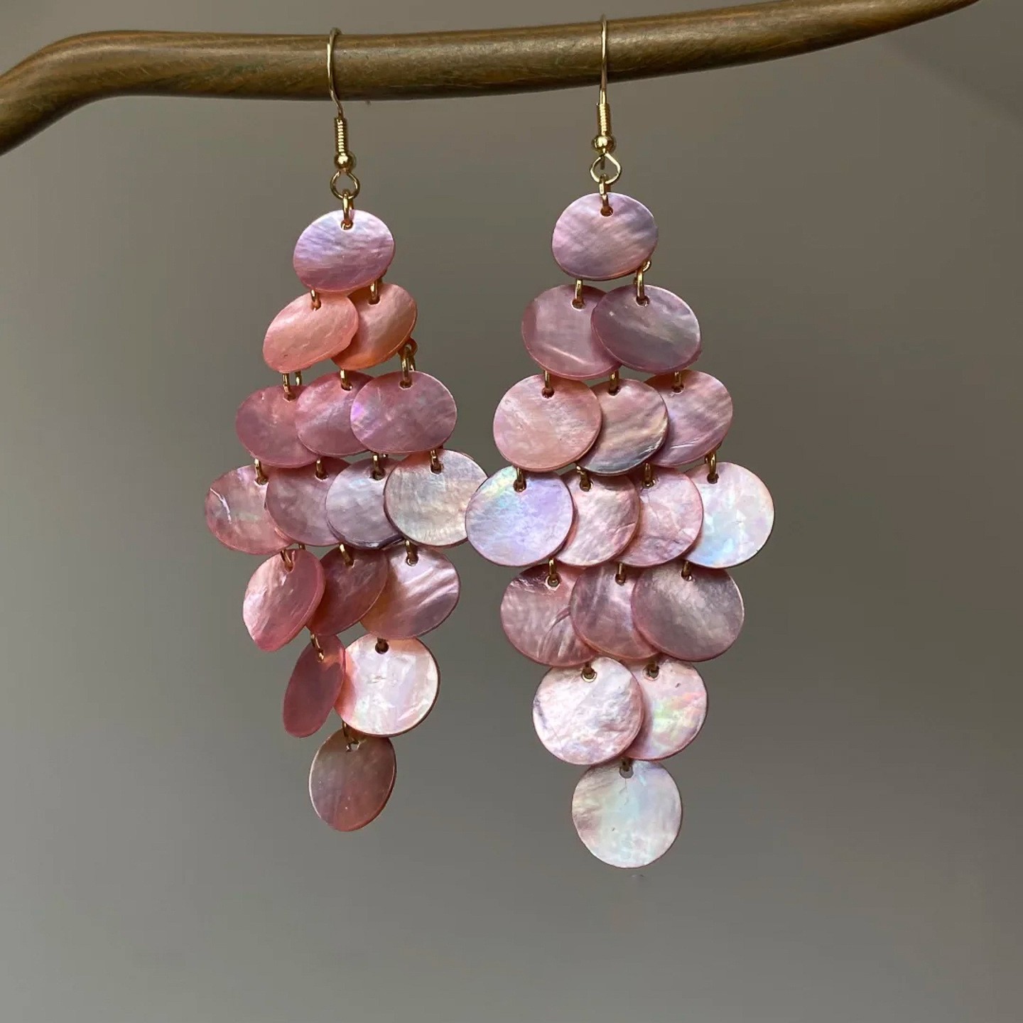 Aguja de plata Corea del Sur diamante Opal flor pendientes diseño fresco Rosa pendientes moda pendientes dulces al por mayor