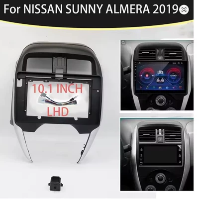 Suitable for 2019 Nissan Sunshine (10.1inch) Navigation Frame Android Central Control Car Navigation Panel Frame