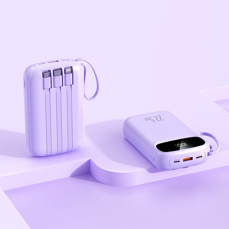 新しい国家標準 3C 認定ミニパワーバンクライン内蔵 20000 mAh 大容量モバイル電源ギフトカスタマイズ|undefined