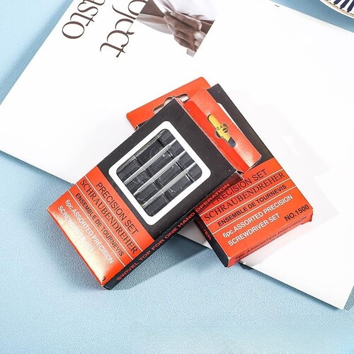 Mini screwdriver repair computer mobile phone clock screwdriver 6-piece set wholesale