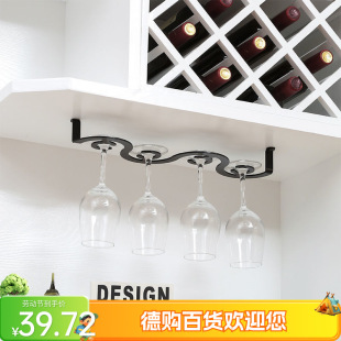 Light Luxury Red Wine Glass Rack Upside down Household Goblet Rack Upside down Wine Cabinet Decoration European Wine Glass Rack Upside down Cup Rack