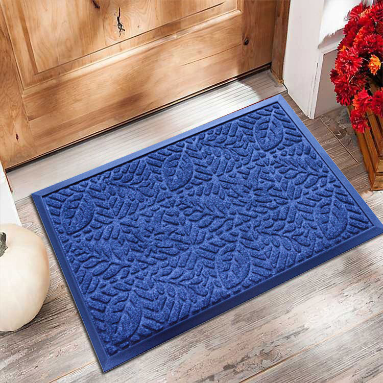 Estera de goma en relieve entrada del Hogar alfombra de piso desechable alfombra de raspado de barro estera antideslizante estera de la puerta
