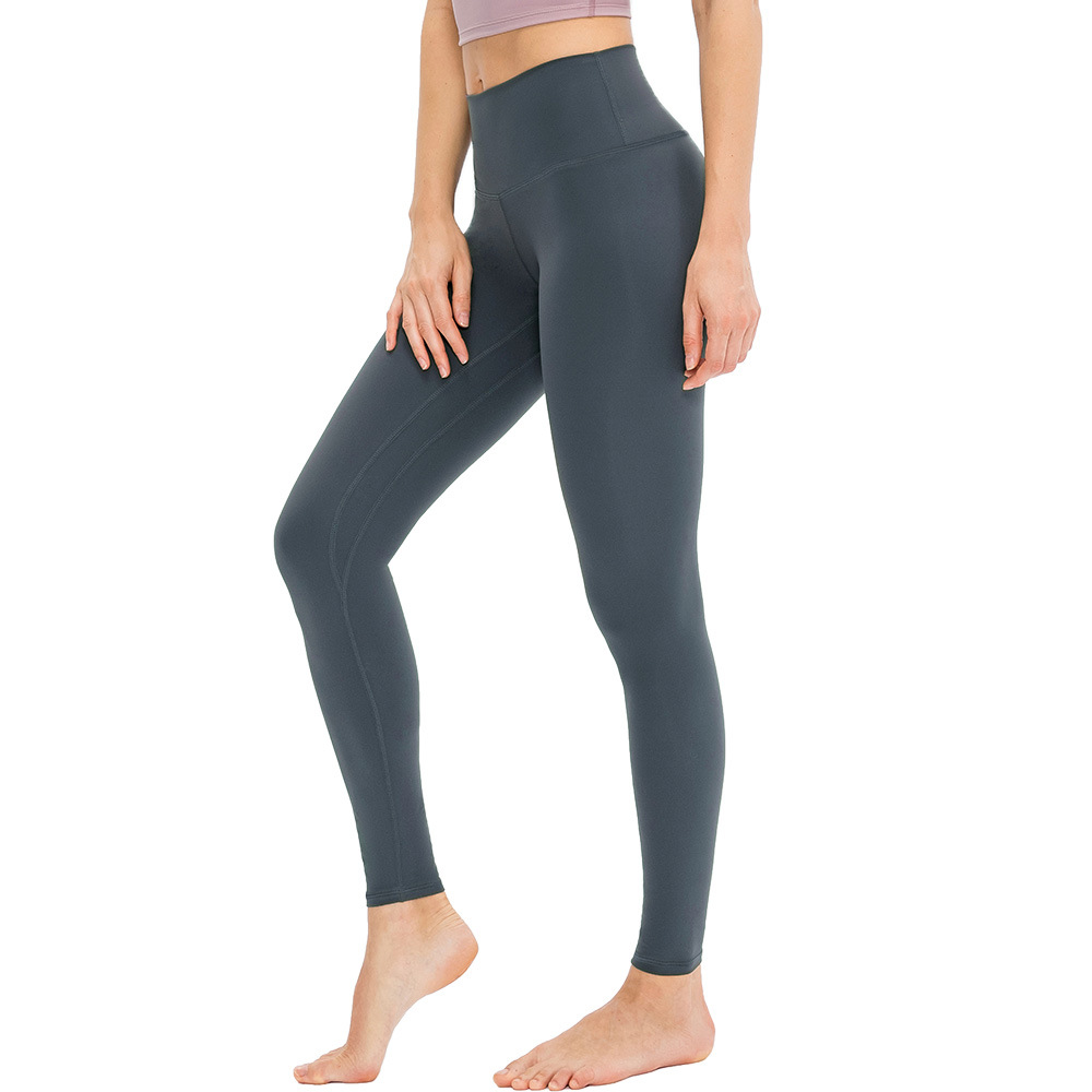 女士瑜伽运动长裤 紧身训练高腰蜜桃臀裤弹力速干健身长裤12353