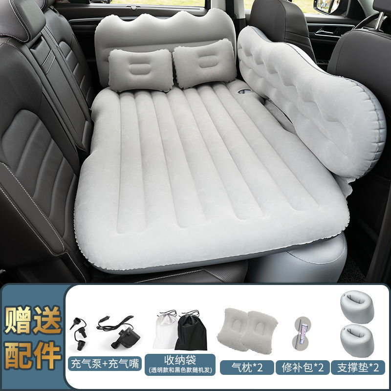 車用インフレータブルベッド、車用マットレス、後部旅行用ベッド、車内睡眠用具、後部座席用スリーピングパッド、エアベッド|undefined