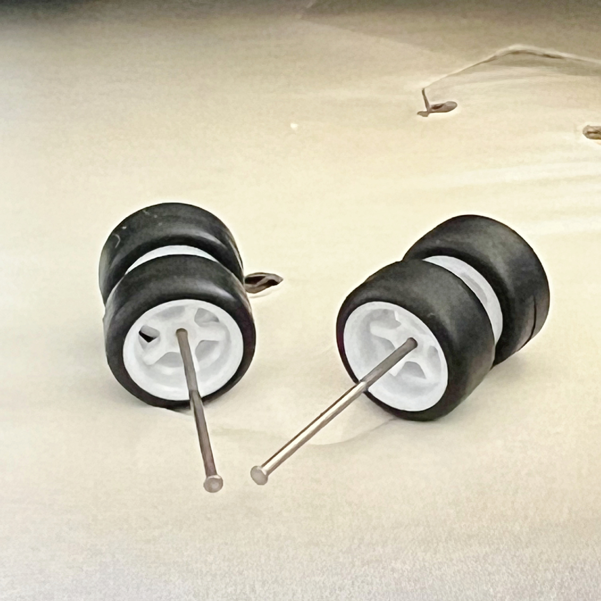 Hot Wheels Matchbox Domica 1/64 de nivel de entrada de aleación de coche modelo de modificación de la rueda de goma del neumático de goma cubo de la rueda