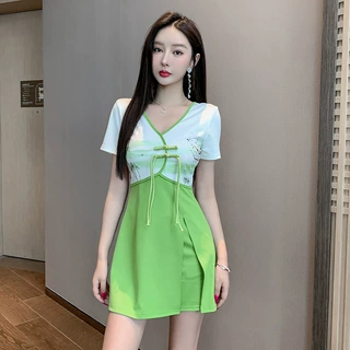 美容院美容师工作服新款裤裙显瘦遮肚spa足浴沐足技师工衣套装女