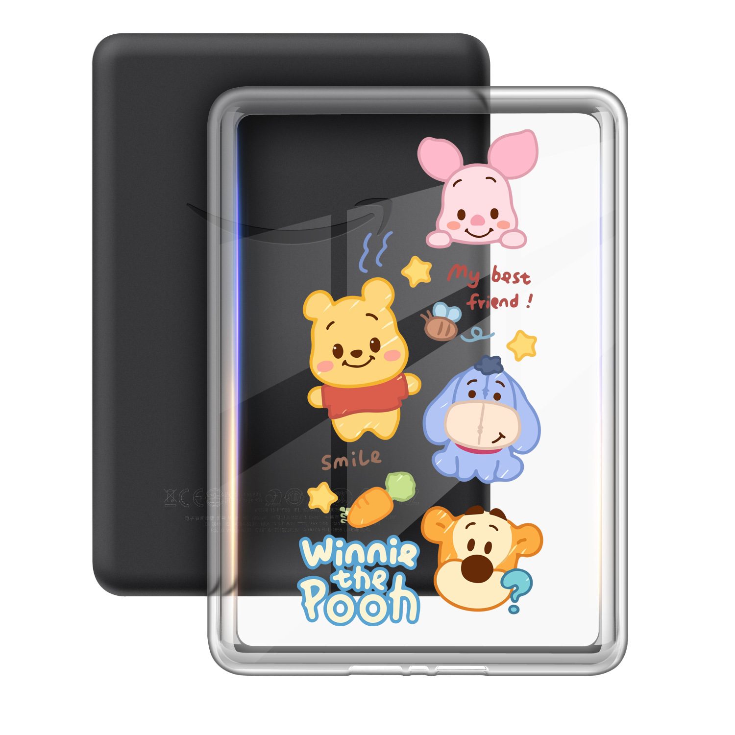 Aplicable en stock para 2024 Kindle Paperwhite6543 acrílico transparente caja protectora pintada caja única