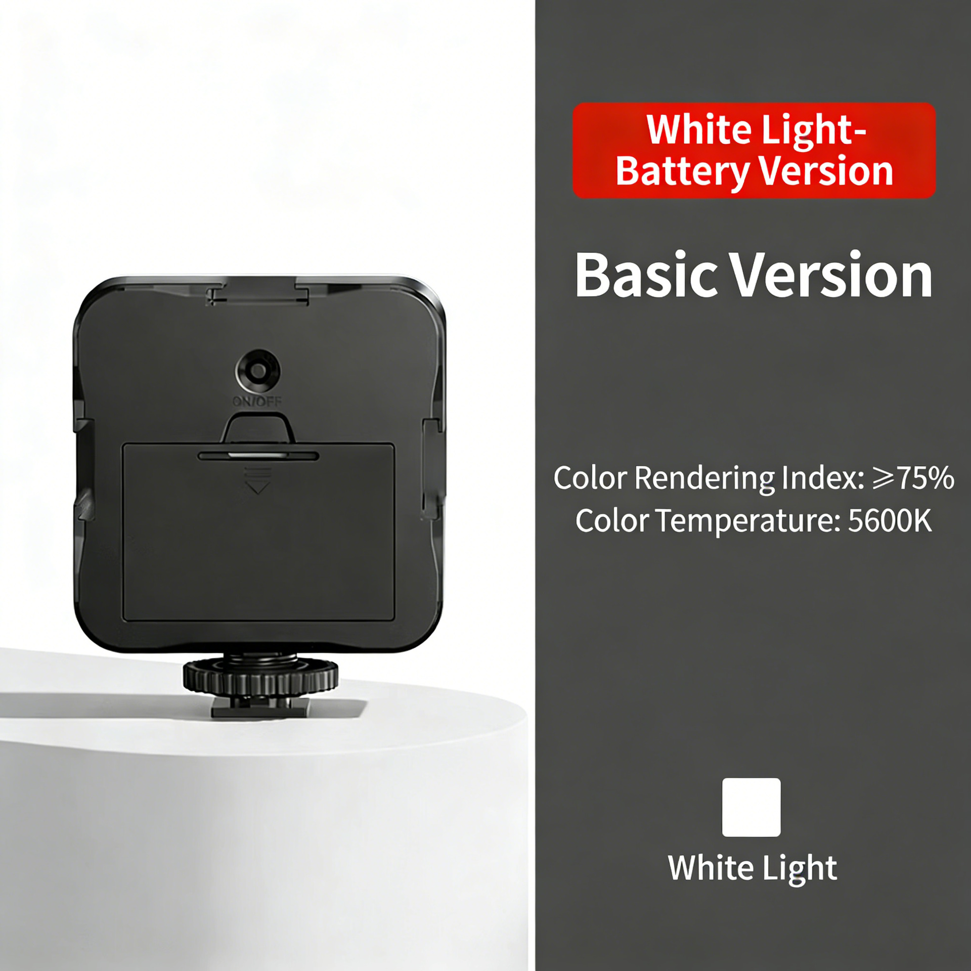 Lámpara de bolsillo mini portátil de tofu portátil de foto selfie fotográfica RGB iluminación de luz al aire libre image 7