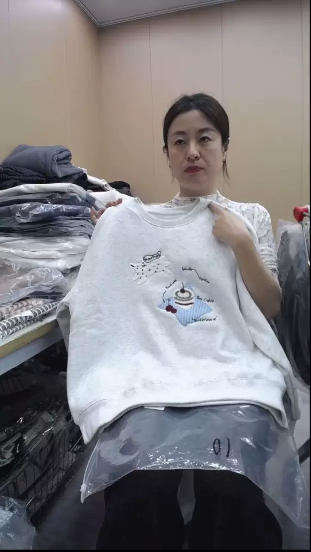 3393樱桃蛋糕加绒卫衣62/116