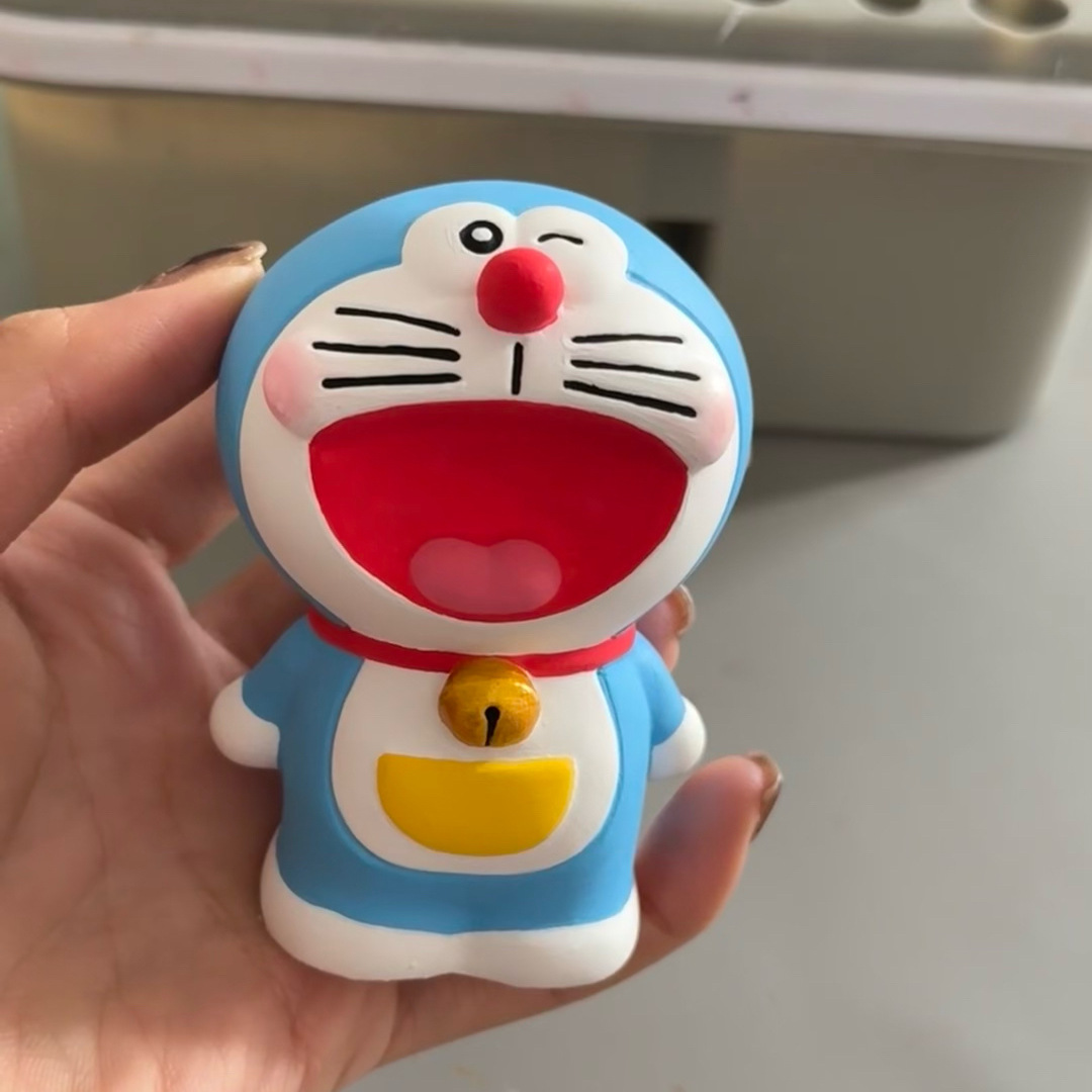 Gato y ratón Tom gato yeso muñeca mercado nocturno lindo gato 3d puesto de pintura tridimensional niños dibujos animados para colorear