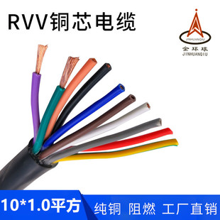 RVV 10о*1.0ƽ�� �~о��ȼ�D��PVC��ܛ�o�׿��ƾ���h��S��ֱ�N
