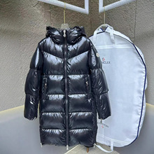 蒙家代购宽松羽绒服2023年冬季新款女长款过膝加厚面包服外套