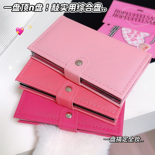 33-Color Combination Leather Bag Eye Shadow Palette Blush Lipstick Powder Eyebrow Powder Earth Color Pearlescent Nude Makeup Wholesale 3557
