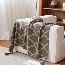 Elegant Comfort Plush all Season Lightweight Throw Blanket