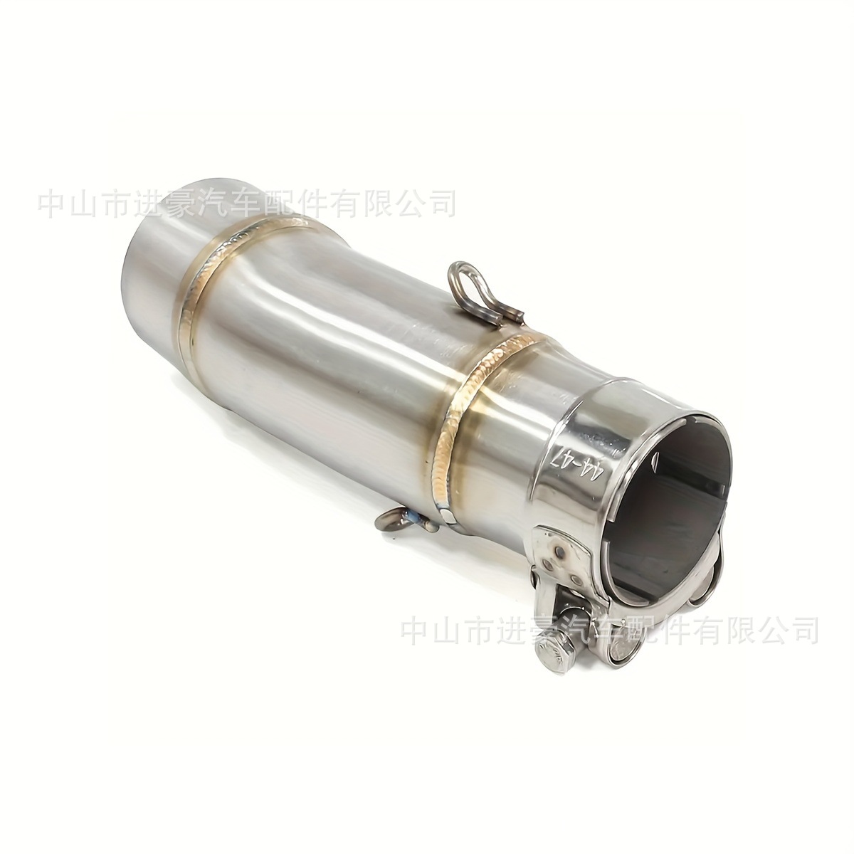 Factory Direct Sales Suitable for Motorcycle Modification Z400 Stainless Steel Mid-Section Exhaust Pipe Mid-Section Non-Destructive Installation