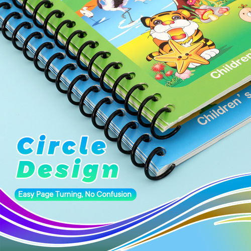 Children's magical educational water painting book, repeated graffiti, clear water hand painting book, kindergarten coloring, reusable