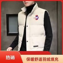 外贸羽绒服马甲大鹅08款羽绒服马甲男女款防水背心加厚保暖坎肩外