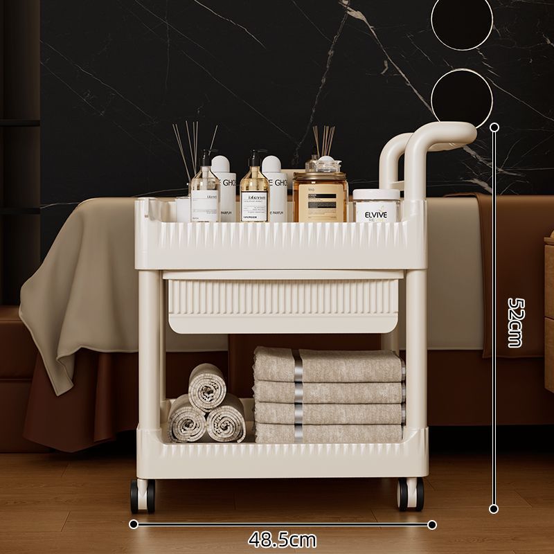 美容室小型トロリーツールカートモバイル多層トロリーカート収納ラック器具家庭用|undefined