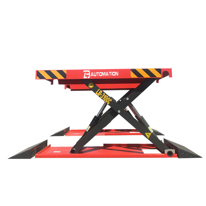 Las pequeñas tijeras móviles de la elevación del coche de 1,2 m Scissor el tipo ranura-libre de la elevación