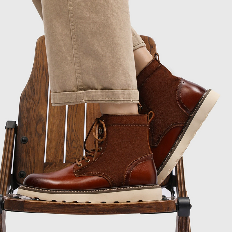 Новые ботинки для верховой езды до середины голени 2025 года, британские ботинки Мартин, модные студенческие, хит продаж, прямые поставки для трансляций, в наличии, дистрибуция и дропшиппинг